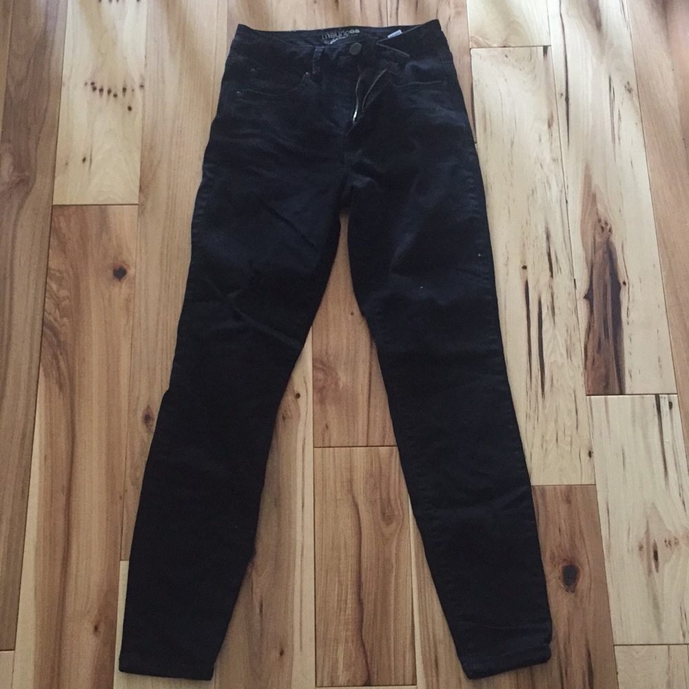 Maurice’s Black High Waisted Skinny Jeans